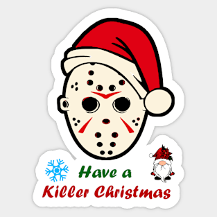 killer xmas Sticker